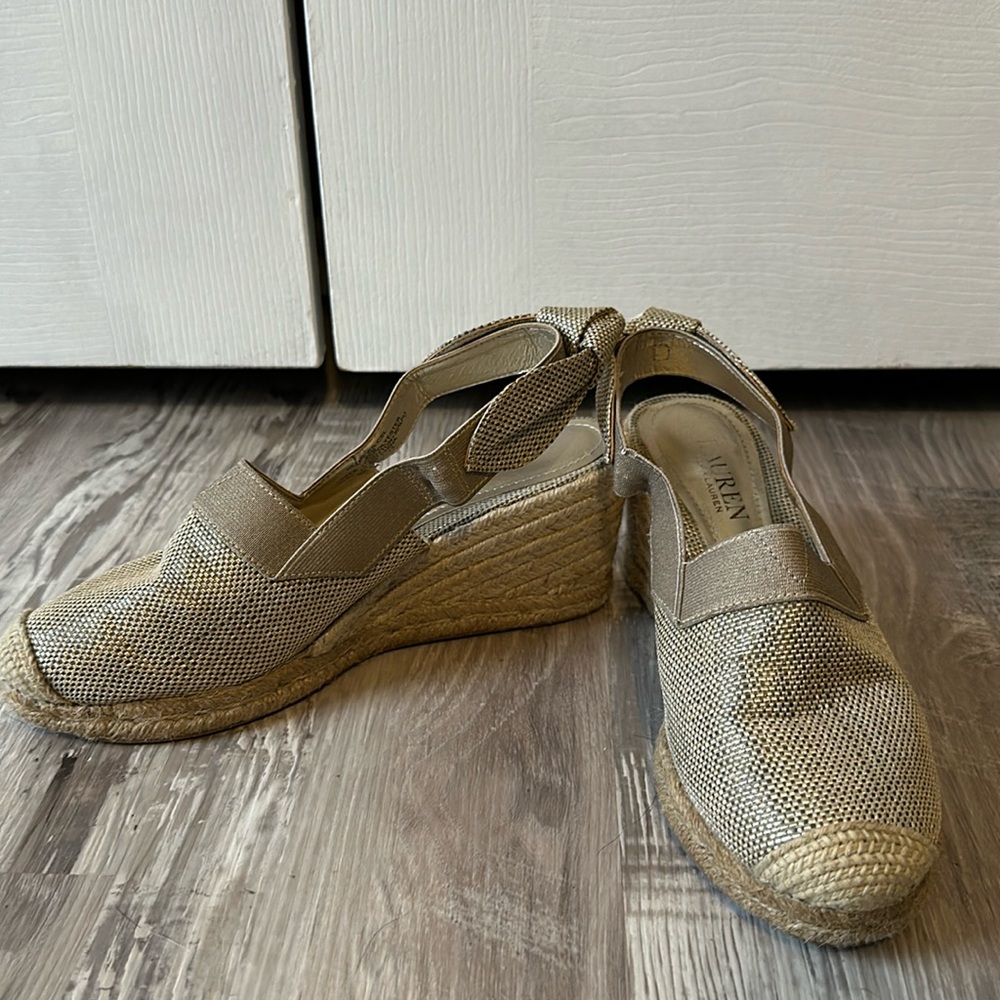 Lauren Ralph Lauren Espadrilles size 7 1/2 B
